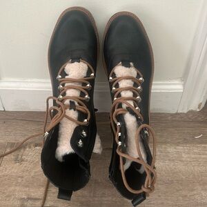 Nine West combat boots